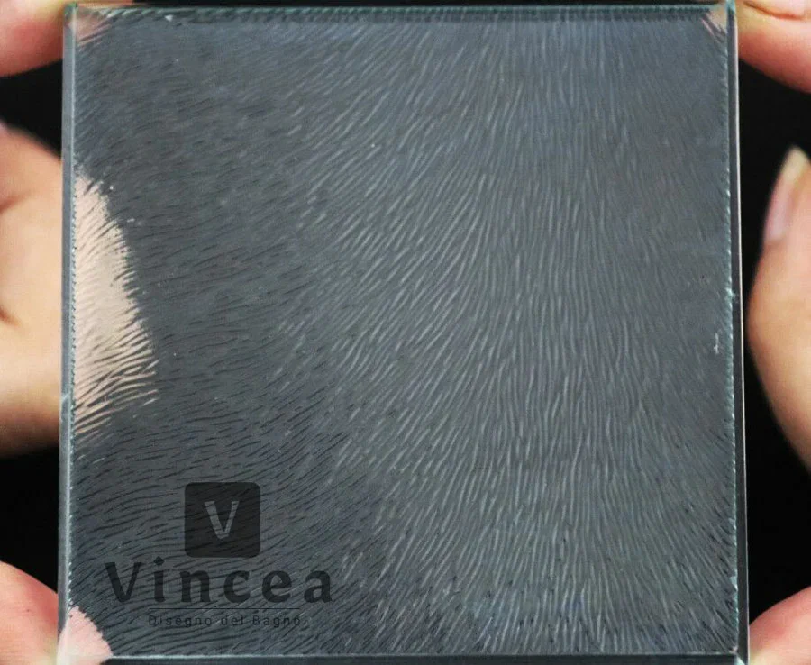 Душевая дверь Vincea Intra 100x190 см, VDP-1I9010CH, профиль хром, стекло рифленое - 9 изображение