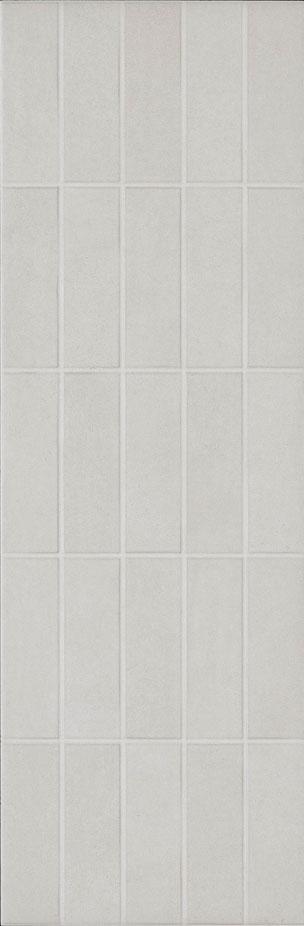 Керамическая плитка Marazzi Italy Плитка Chalk Grey Strutt.Brick 3d 25х76