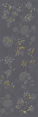 Керамическая плитка Villeroy&Boch Декор Jardin Grey Gold PVD Matt. Rec. 40x120