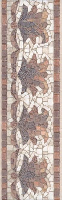 Керамическая плитка Kerama Marazzi Бордюр Пантеон лаппатированный 7,7х25