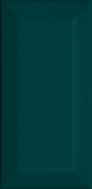 Керамическая плитка Kerama Marazzi Плитка Клемансо зелёный тёмный грань 7,4х15