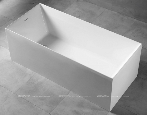 Акриловая ванна Abber 150х70 см AB9274-1.5, белый - 2 изображение