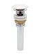 Донный клапан AQUAme AQM7002-1W Click-clack с переливом, белый