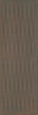 Плитка Раваль коричневый структура обрезной 30х89,5