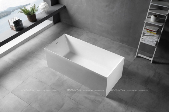 Акриловая ванна Abber 150х70 см AB9274-1.5, белый - 3 изображение