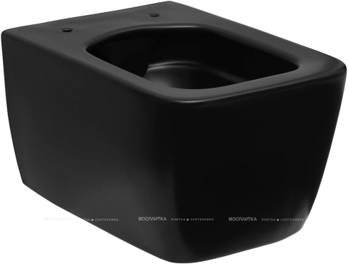 Унитаз подвесной безободковый Allen Brau Liberty 4.33007.31 черный матовый - 3 изображение