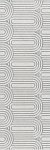 Керамическая плитка Kerama Marazzi Декор Безана серый светлый обрезной 25x75