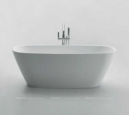 Акриловая ванна BelBagno 170х78 см BB72-1700-W0 без перелива, белый - 5 изображение