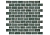 Керамическая плитка Kerama Marazzi Декор Эвора мозаичный зеленый 32х30