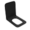 Крышка-сиденье Point Меркурий PN46831BM, дюропласт, микролифт для унитаза, чёрная матовая - 2 изображение