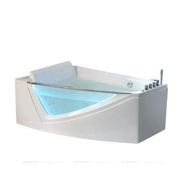 Акриловая ванна Orans 65109L0 170х120 см левая с гидромассажем - 4 изображение
