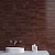 Керамическая плитка Kerama Marazzi Плитка Тракай бордо глянцевый 8,5х28,5 - 2 изображение