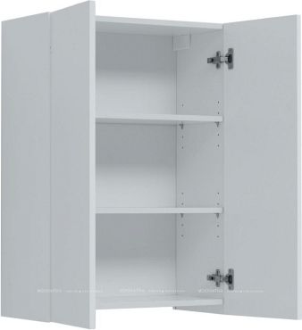 Подвесной шкаф Aquanet Вега 60 см 329128 белый глянец - 4 изображение