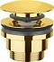 Донный клапан для раковины Paffoni ZSCA050HG золото