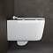 Комплект подвесной безободковый унитаз Ceramica Nova New Day CN3005 с крышкой-сиденьем микролифт + инсталляция для унитазов Bocchi 8010-1000 - 3 изображение