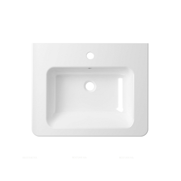 Раковина Lavinia Boho Bathroom Sink 60см, 33312009 белый - 4 изображение