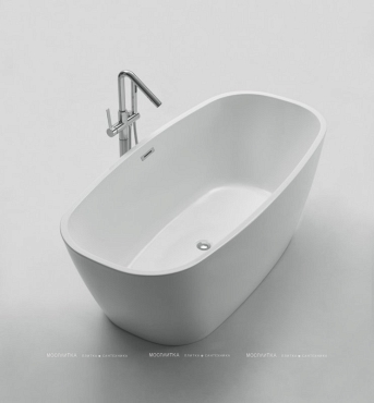 Акриловая ванна BelBagno 170х78 см BB72-1700-W0 без перелива, белый - 4 изображение