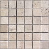 Мозаика Travertino Beige MAT (48x48x7) 30,5x30,5