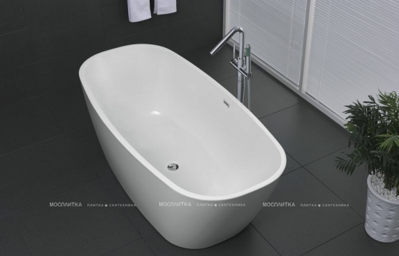 Акриловая ванна BelBagno 170х78 см BB72-1700-W0 без перелива, белый - 3 изображение