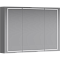 Зеркальный шкаф Aqwella Simplex 100 см SLX0410 с подсветкой