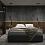 Дизайн Спальня в стиле Минимализм в сером цвете №13246 - 5 изображение