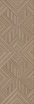 Керамическая плитка Kerama Marazzi Плитка Ламбро коричневый структура обрезной 40х120