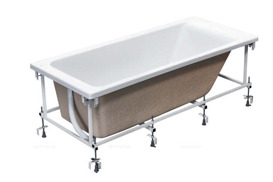 Акриловая ванна 160х70 см Roca Easy ZRU9307663 белая - 5 изображение