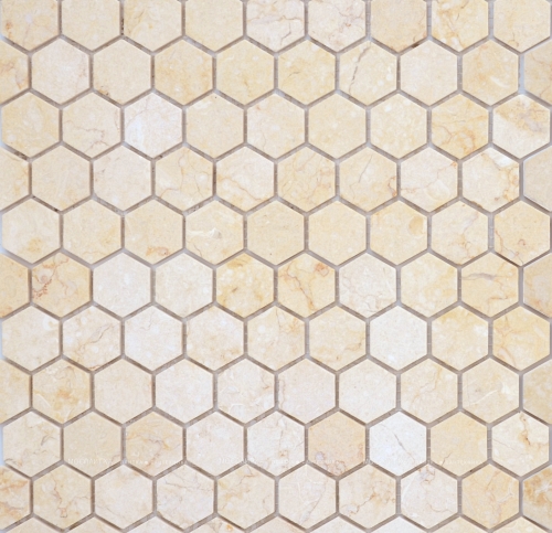 Мозаика LeeDo & Caramelle  Botticino MAT hex (18x30x6) 28,5x30,5