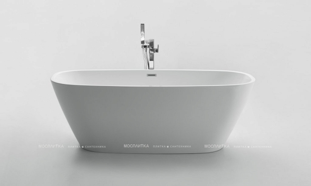 Акриловая ванна BelBagno 170х78 см BB72-1700-W0 без перелива, белый - 2 изображение