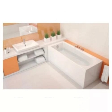 Акриловая ванна Cersanit Flavia 150х70 см - 3 изображение