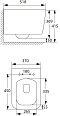 Унитаз подвесной безободковый Allen Brau Liberty 4.33007.20 белый - 30 изображение