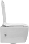 Унитаз подвесной безободковый Allen Brau Liberty 4.33009.20 белый - 6 изображение