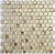 Мозаика LeeDo & Caramelle  Aureo grani hexagon 13x23x6