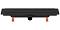 Душевой лоток 55 см Creto Walkway CRE-550 WB с решеткой, черный