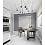 Дизайн Кухня в стиле Минимализм в белом цвете №12783 - 3 изображение