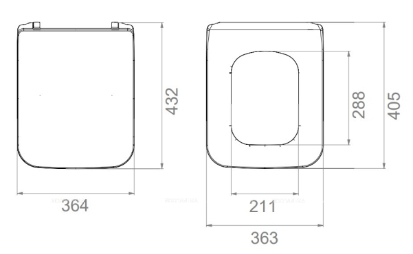 Крышка-сиденье для унитаза Allen Brau Liberty 4.33008.20 с микролифтом, белая - 7 изображение