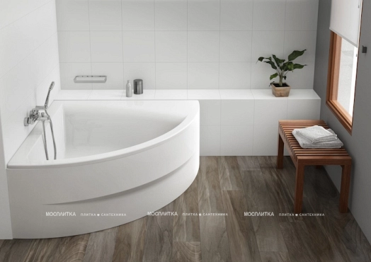 Акриловая ванна Roca Easy Tonic 135x135 см с гидромассажем, 248188001 - 3 изображение