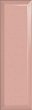 Плитка Аккорд розовый светлый грань 8,5x28,5