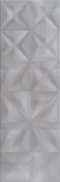 Керамическая плитка Meissen Плитка Delicate Lines темно-серый (структура) 25х75