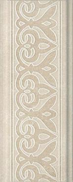 Бордюр Линарес декорированный обрезной 12х30 