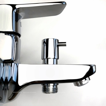 Смеситель для ванны с душем Paini Viva Style P4CR111 хром глянец - 3 изображение