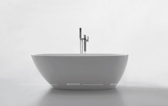 Акриловая ванна BelBagno 170х83 см BB80-1700-W0 без перелива, белый - 2 изображение