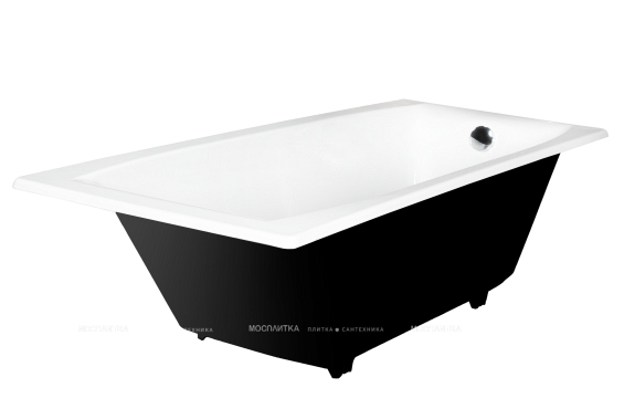Чугунная ванна Wotte 170х70 см Forma 1700х700 белая - 2 изображение