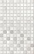 Керамическая плитка Kerama Marazzi Декор Гран Пале белый мозаичный 25х40