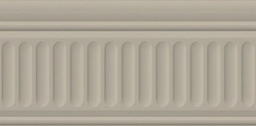 Керамическая плитка Kerama Marazzi Бордюр Бланше серый структурированный 9,9х20