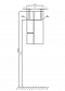 Подвесной шкаф Aquaton Мишель дуб эндгрейн, белый 1A243903MIX40 - 4 изображение