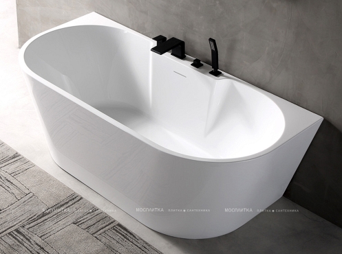 Акриловая ванна Abber 170х80 см AB9296-1.7, белый - 2 изображение