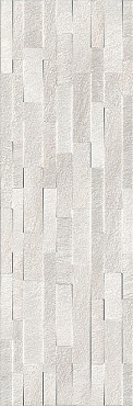 Плитка Гренель серый светлый структура обрезной 30х89,5х0,9