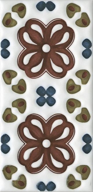 Керамическая плитка Kerama Marazzi Декор Клемансо орнамент 7,4х15