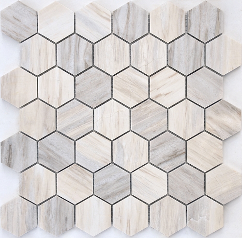 Мозаика LeeDo & Caramelle  Nuvola Rosato POL hex (23x40x8) 29,2x28,9